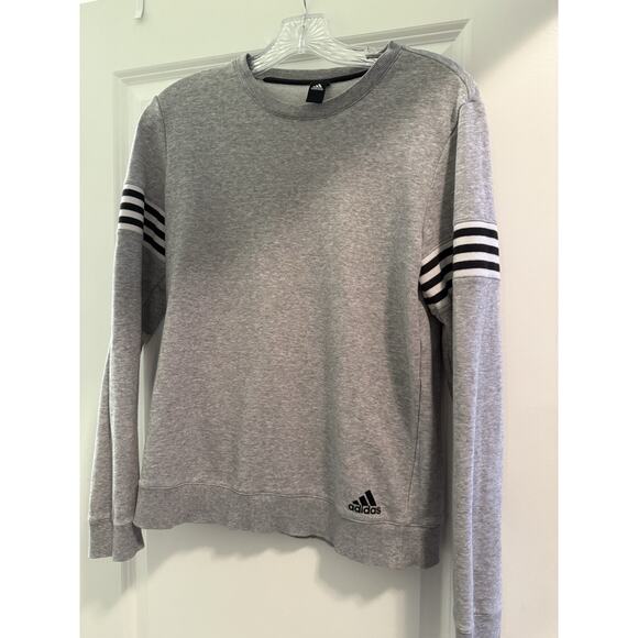 Adidas Women's Changeover Crew Sweatshirt Gray Size Small - Picture 9 of 9